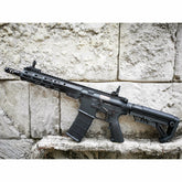 GOLDEN EAGLE - MC6595M MK16 9″ M-LOK FULL METAL GEL BLASTER GREEN GAS