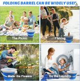 Collapsible Gel Ball Bucket