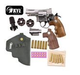 XYL ZP-5 357 Golden Edition Snub-Nosed Gel Blaster Revolver – Collector’s Presentation Set