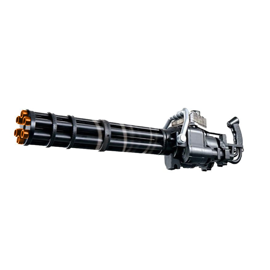 M134 Minigun gattling gun on board a Royal Navy Type 23 Frigate Stock Photo M134 Minigun gattling gun on board a Royal Navy Type 23 Frigate Stock Photo