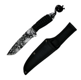 Fury Skull Print Hunting Knife