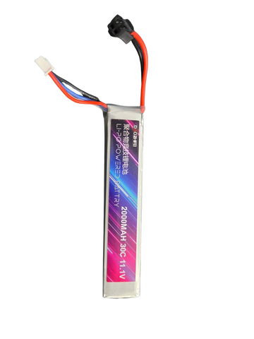 BOS Lipo 2000Mah 30c 11.v - Black Connector
