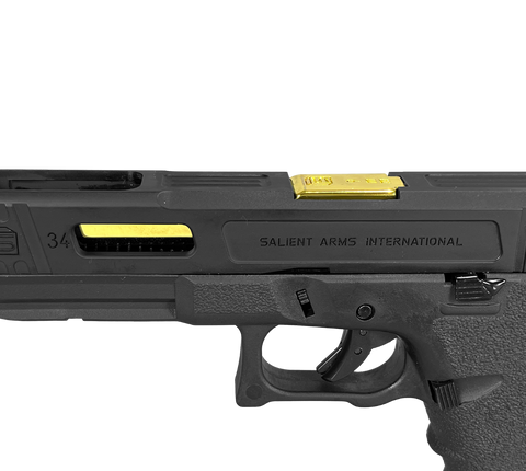 E&C SAI Glock 34 Gas Blowback Gel Blaster Pistol Replica