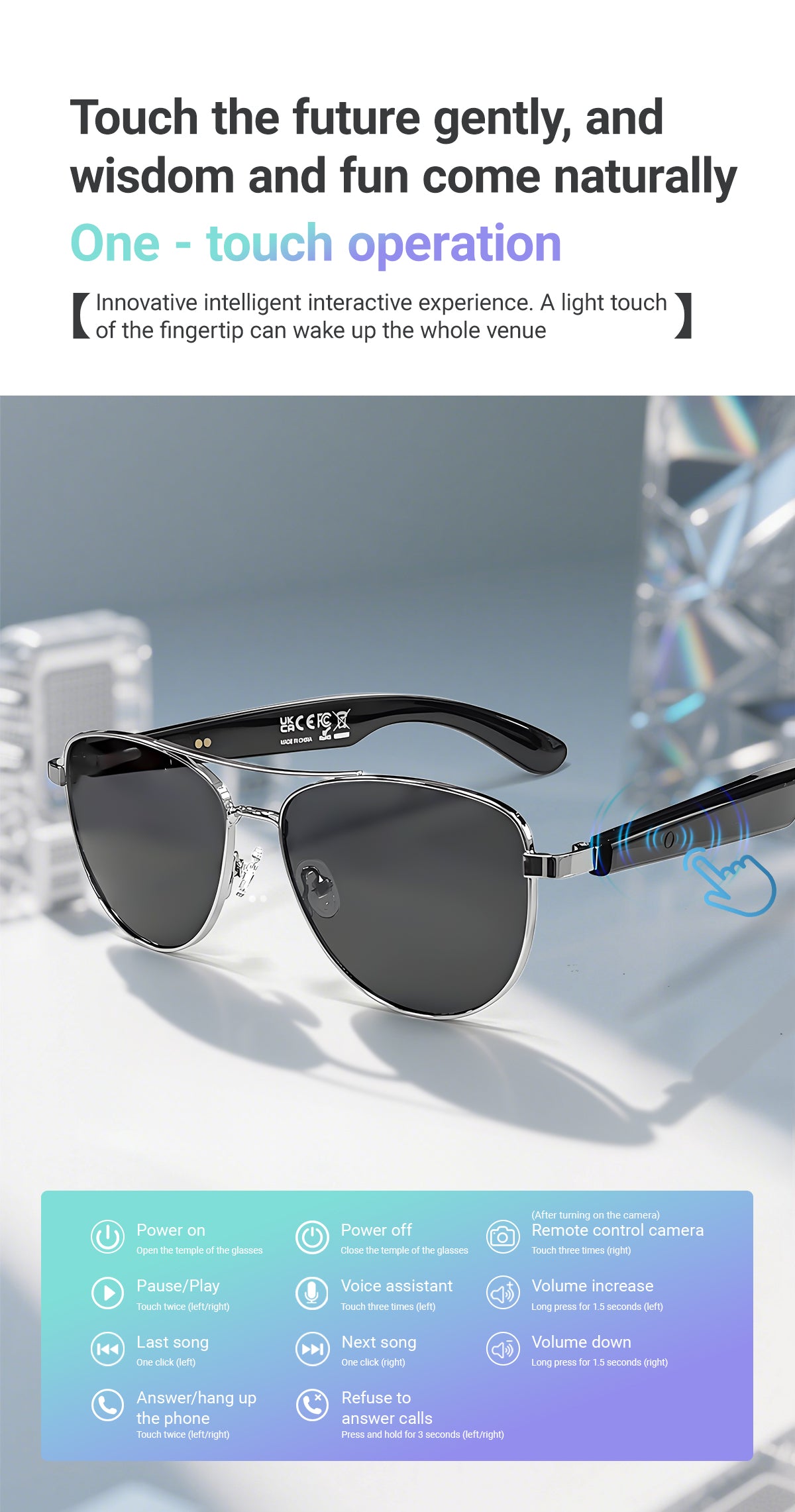 Bluetooth Sunglasses-GT-32