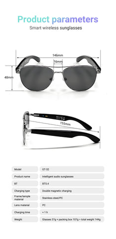 Bluetooth Sunglasses-GT-32
