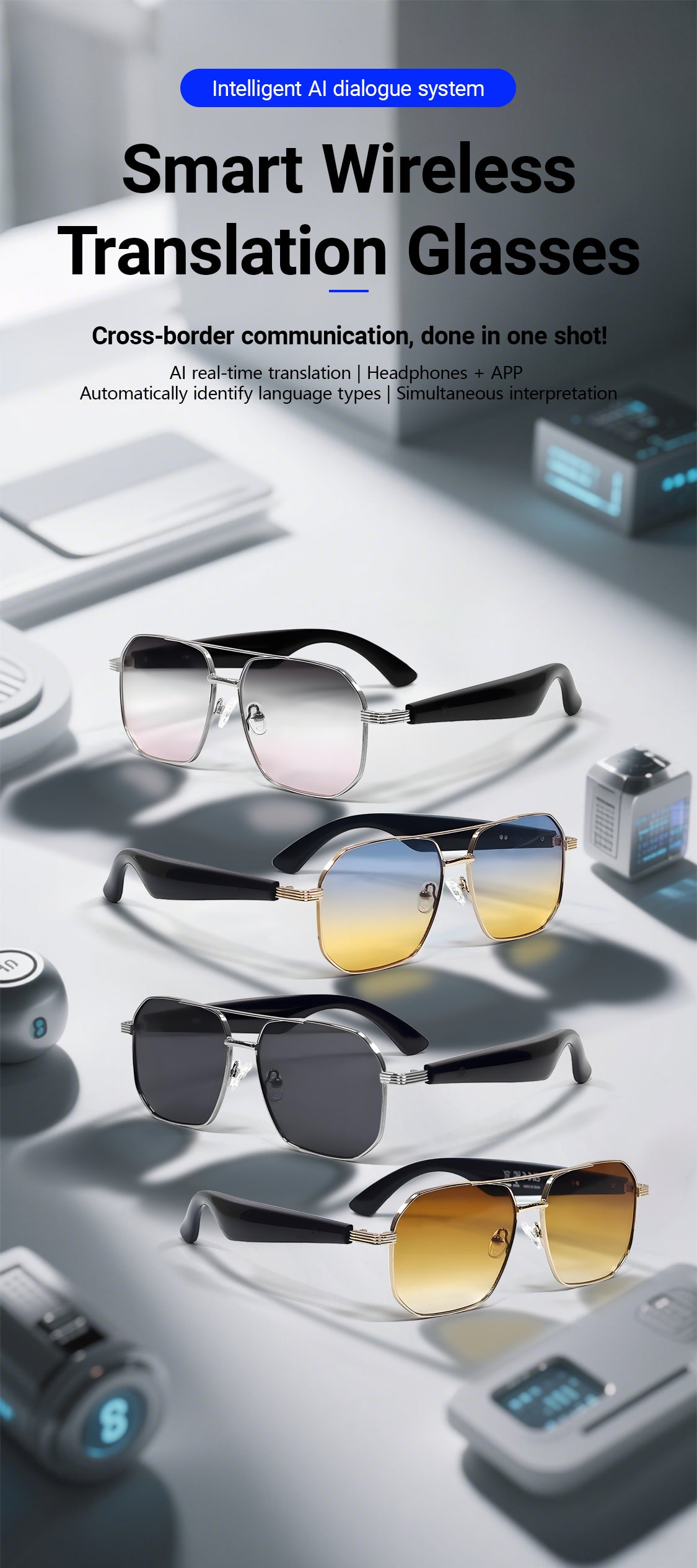 Bluetooth Sunglasses-GY300