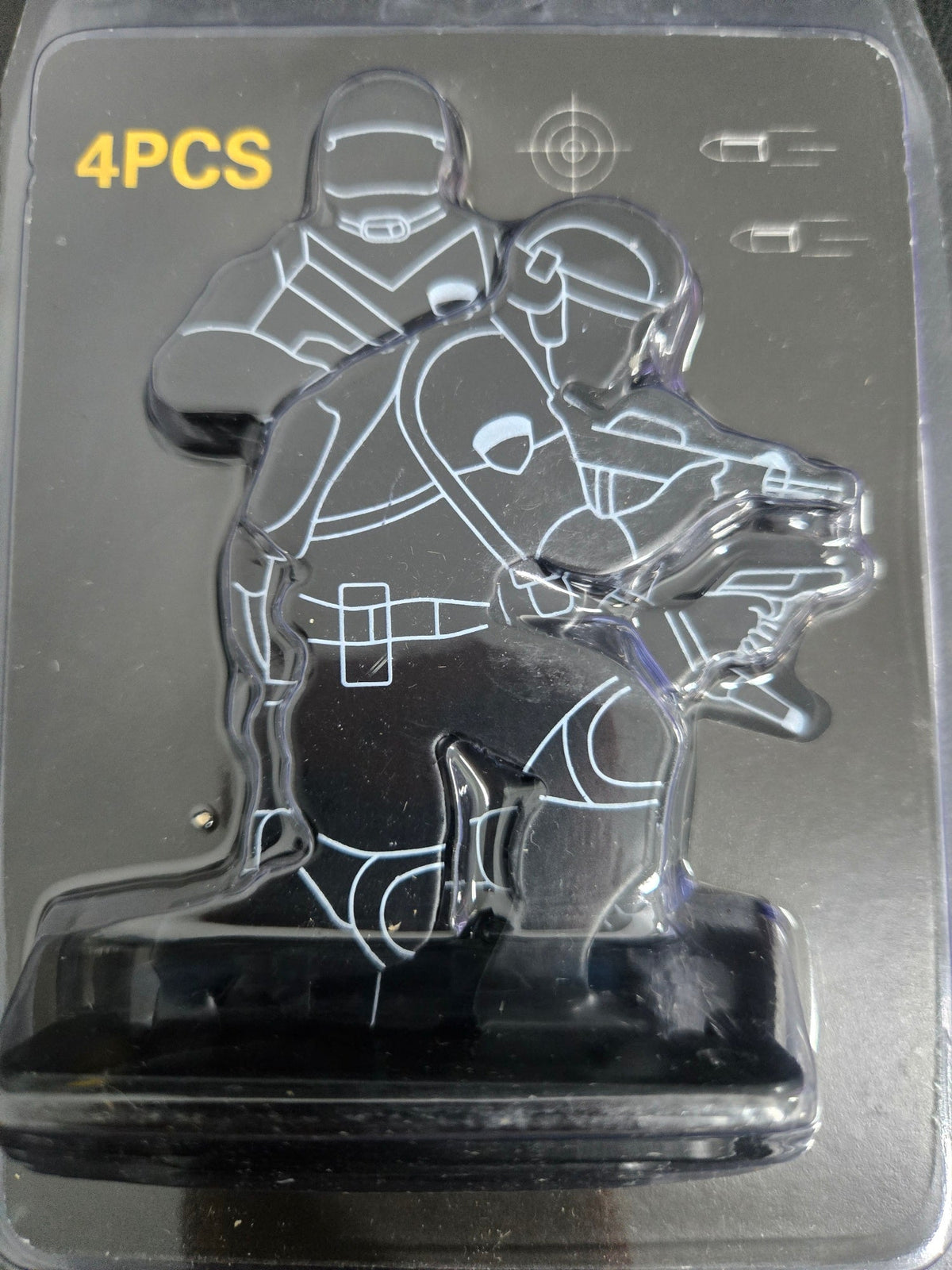 4pcs/set Metal Shooting Targets