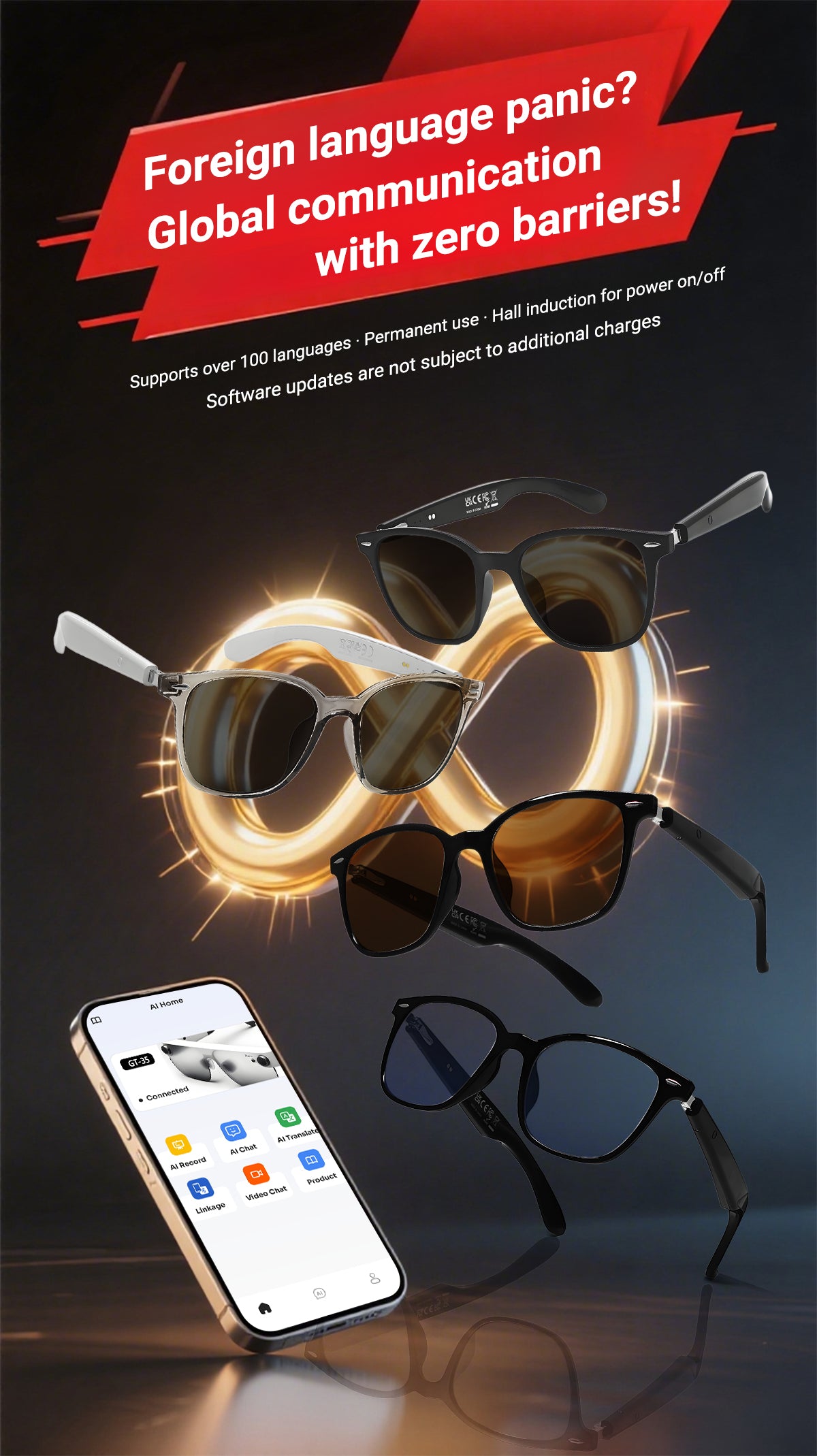 Bluetooth Sunglasses-GT-35