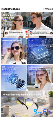 Bluetooth Sunglasses-GY300