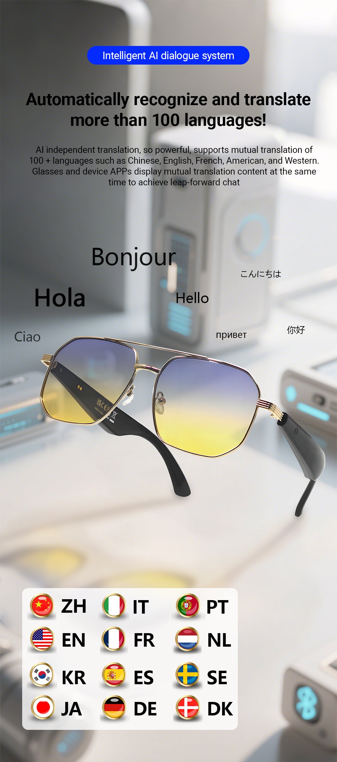 Bluetooth Sunglasses-GY300