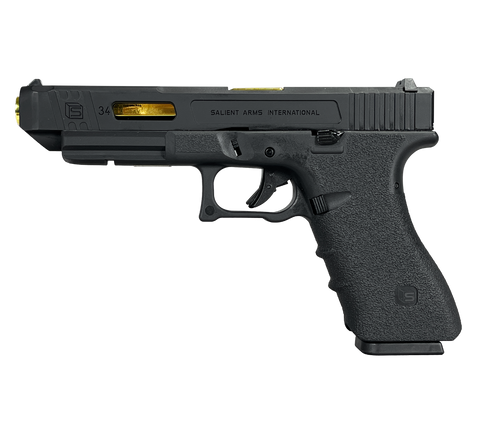 E&C SAI Glock 34 Gas Blowback Gel Blaster Pistol Replica