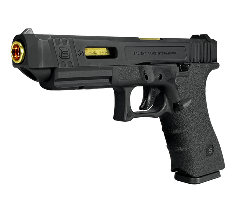 E&C SAI Glock 34 Gas Blowback Gel Blaster Pistol Replica