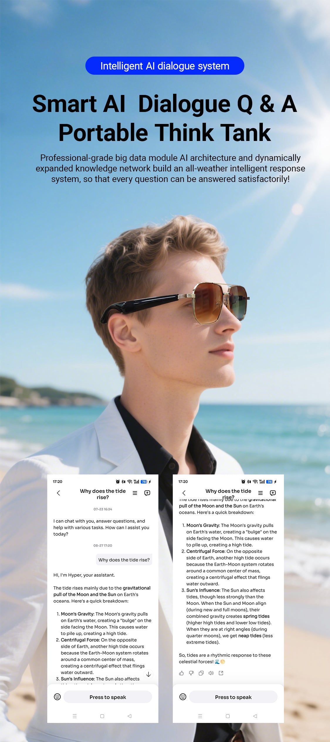 Bluetooth Sunglasses-GY300