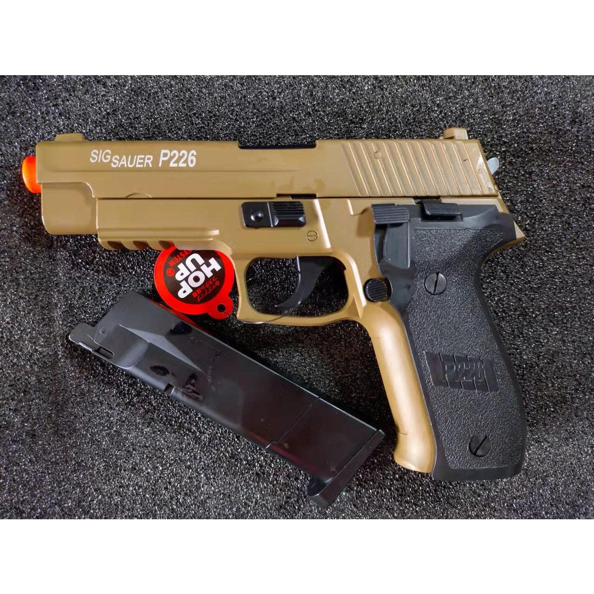 DOUBLE BELL - SIG P226T Gel blaster Gas POWERED Blowback