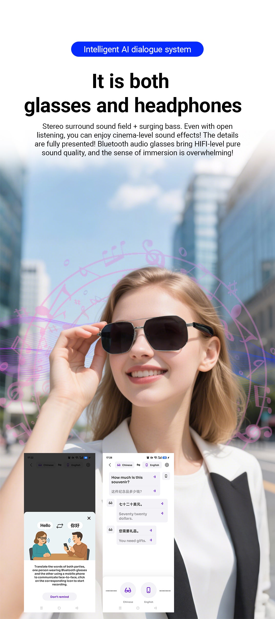 Bluetooth Sunglasses-GY300