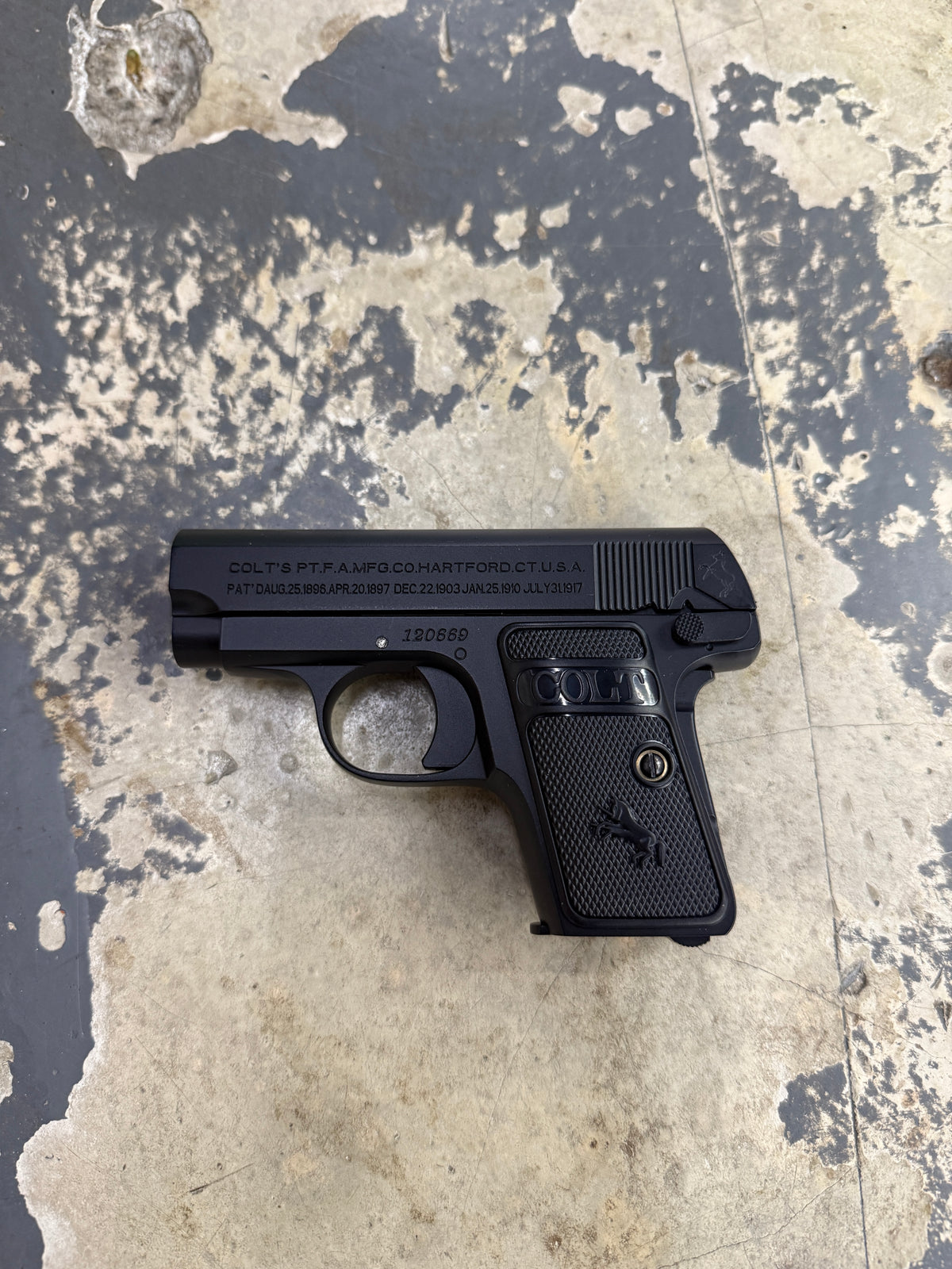 Manual Pistol - M1908