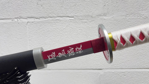 KATANA - LOVE WHITE WITH PINK DIAMONDS