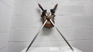 CROSS SWORDS - WALL MOUNTED