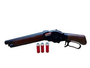 GOLDEN EAGLE - 1887 Compact Lever Action Shotgun Green Gas Gel Blaster