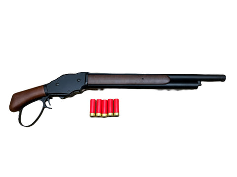 GOLDEN EAGLE - 1887 Standard Wild Lever Action Shotgun Green Gas Gel Blaster