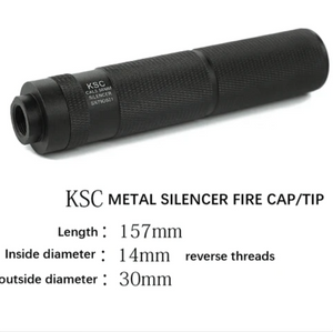 KSC - 14mm Metal Suppressor Silencer