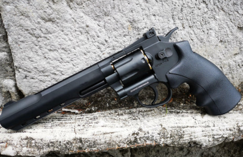 WELLS - 357 MAGNUM 5.5" CO2 REVOLVER GEL BLASTER