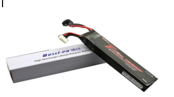BOSLIPO battery- 11.1V, Tactical  version