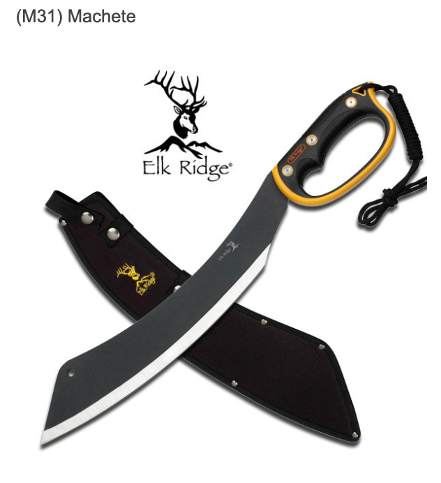 Elk Ridge MACHETE-ER280