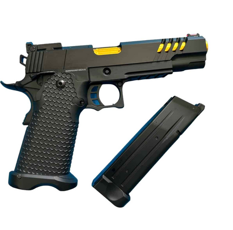 Golden Eagle 3340 Hi Capa GEL BLASTER GREEN GAS POWERED BLOW BACK