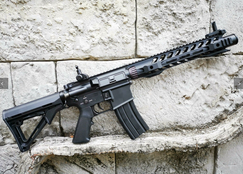 DOUBLE BELL M4 12″ Handguard metal gel blaster AEG (Colour: Black)