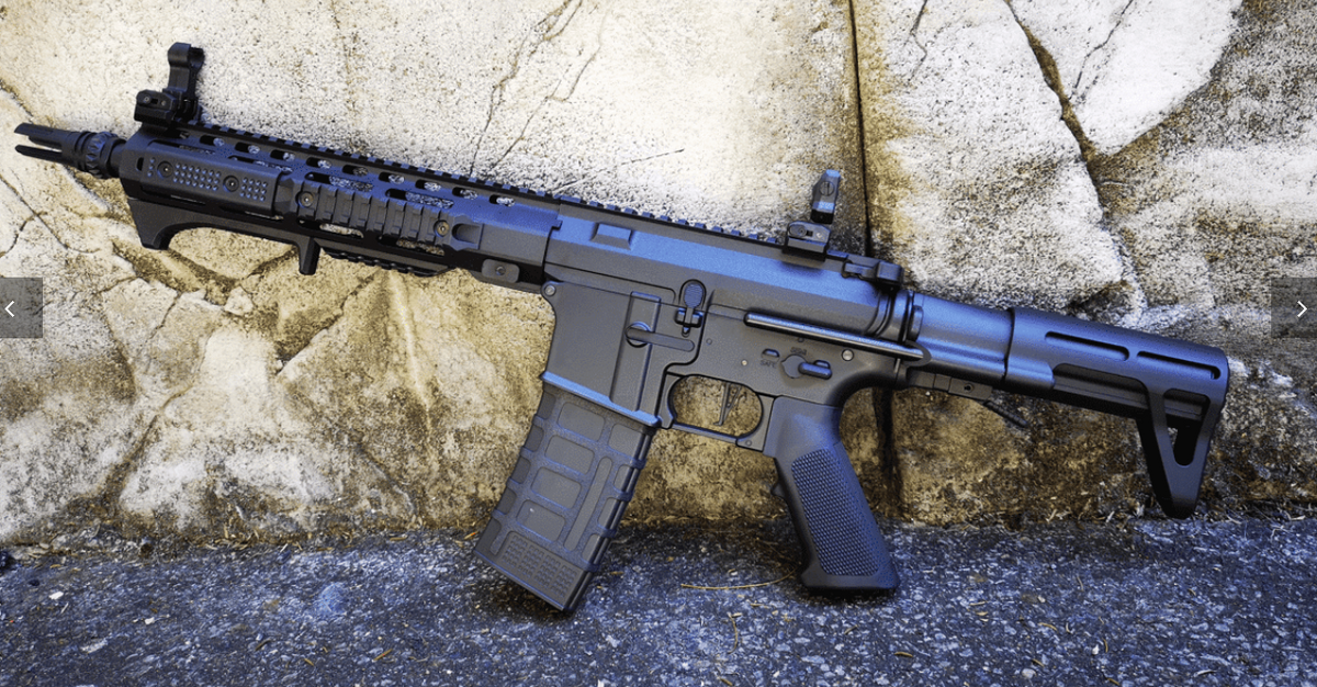 WELL M4 CQB GEL BLASTER UPGRADED METAL GEARBOX