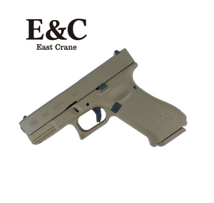 E&C Glock 19x Gas Blowback Gel Blaster Pistol – TAN