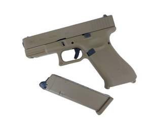 E&C Glock 19x Gas Blowback Gel Blaster Pistol – TAN