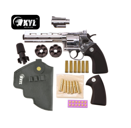 Manual Revolver - BLACK - XYL Python 357 - Collector's