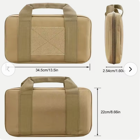 LOCK DOUBLE PISTOL CASE