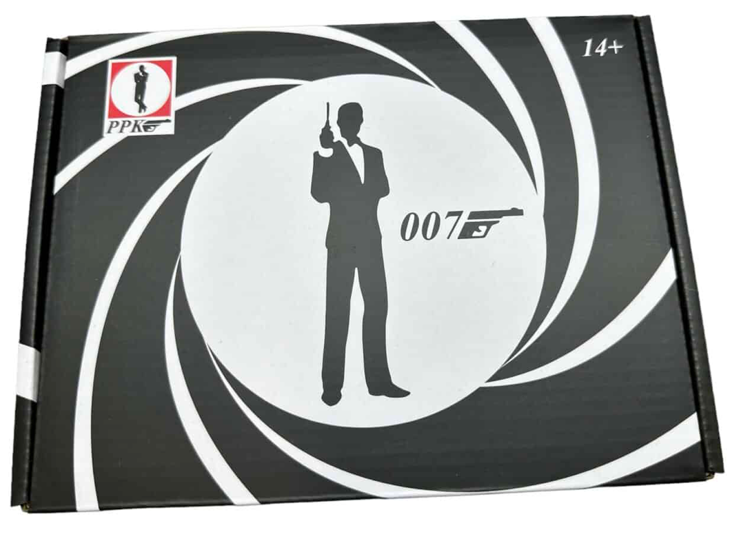 Manual Pistol - 007 Walther PPK - SILVER