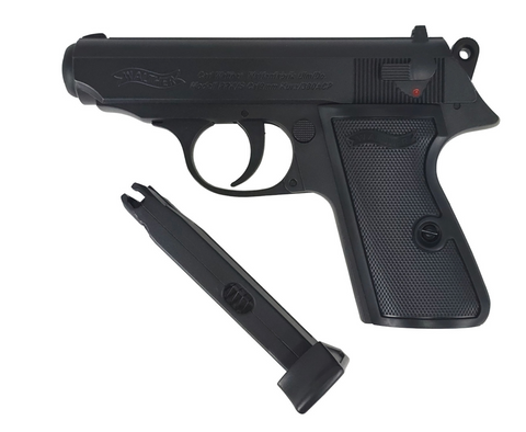 Manual Pistol - 007 Walther PPK - BLACK