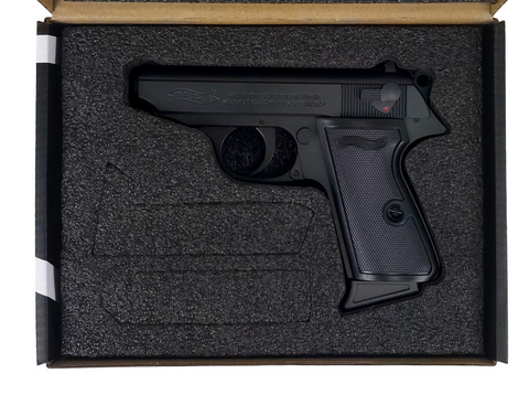 Manual Pistol - 007 Walther PPK - BLACK
