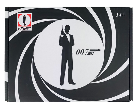 Manual Pistol - 007 Walther PPK - BLACK