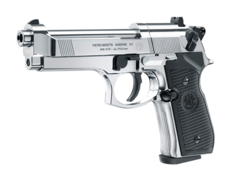 Manual Pistol - BERETTA M92- CHROME