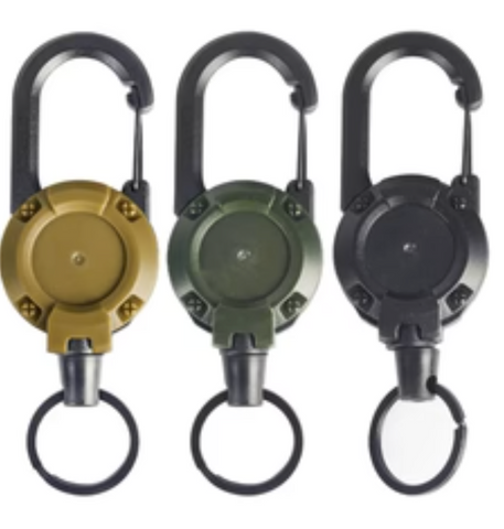 RECON GS2 Tactical Retractable Item/key Ring Retractor