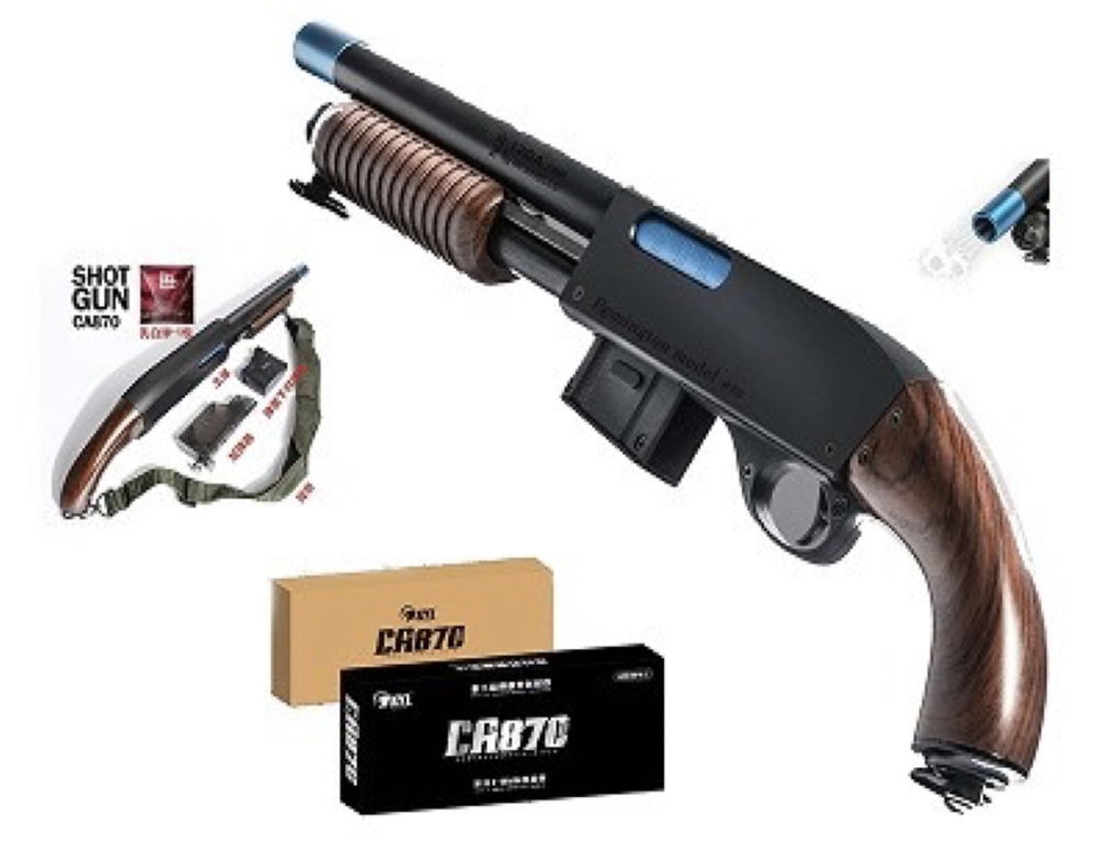 XYL CA 870 Shotgun - Manual Gel Blaster – TacToys USA