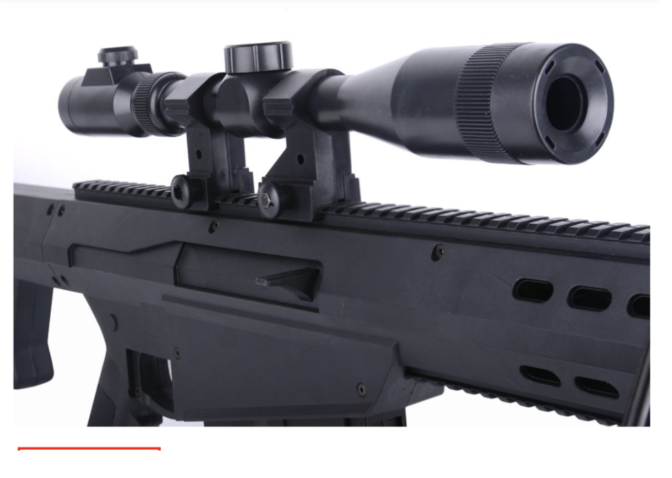 Toy Gun Adult Barrett M82A1 Sniper Rifle Gel Blaster Electric