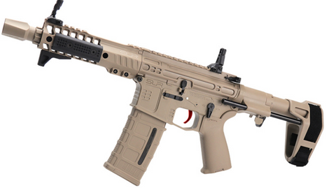 Jingji SLR-CQB Gel Blaster with Metal Gears (TAN)