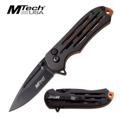 MTech Black Ball Bearing Pivot Pocket Knife