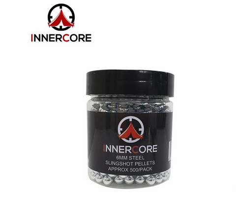 INNERCORE STEEL SLINGSHOT PELLETS -6MM