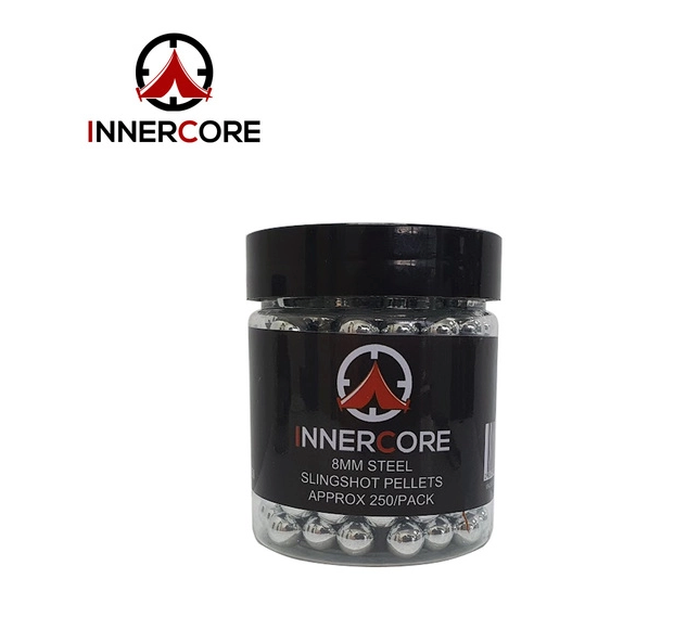 INNERCORE STEEL SLINGSHOT PELLETS -8MM