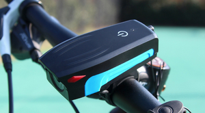 Bike Headlight Touch Horn Light USB Charging Electric Horn