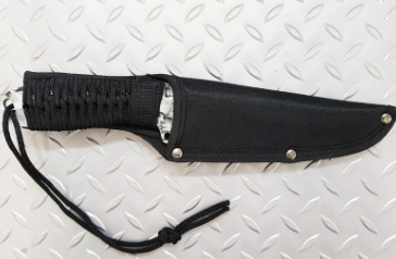 74423 Fury Skull Print Hunting Knife