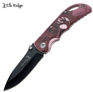 Elk Ridge Purple Pocket Knife K-ER-134PC